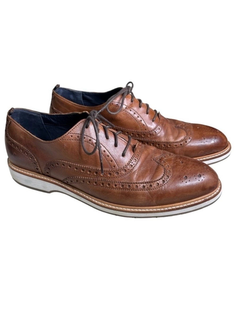 Cole Haan Men’s Morris Grand OS Wingtip Oxfords. Size 12
